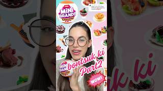 MINI BRANDS BONTOGATÁS🎂🥘😍 PART2. #minibrands #unboxing #minibrandstoys #toys  #surprise #magyar