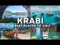 15 Amazing Places to Visit in Krabi, Thailand - Ao Nang, Railay Beach & More