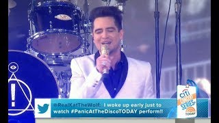 Panic! at the Disco performs "I Write Sins Not Tragedies" LIVE on the TODAY Show | June 29th 2018