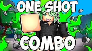 There is a 1 SHOT COMBO for TATSUMAKI MOVESET... (The Strongest Battlegrounds)