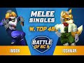 Jmook (Sheik) vs Joshman (Fox) - Melee Singles Winners Top 48 - Battle of BC 5