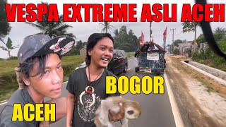 Ketemu Anak Vespa Extreme Asli Anak Aceh Super Asik