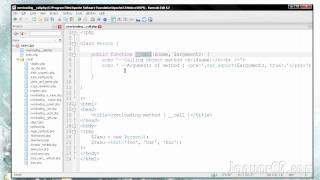 OOP PHP #24 : overloading method __call