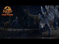 Jurassic world chaos theory Gallimimus screen time