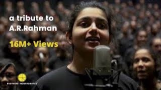Maa Tuje Salam Ar Rahman-1000 All-Girl Choir pay tribute to A.R. Rahman at Bollywood Parks Dubai