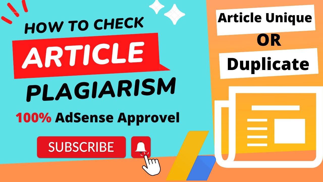 How To Check Article Plagiarism Checker For Free And 100% Accurate ...