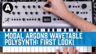 Modal Argon8 Wavetable Polysynth: First Look!