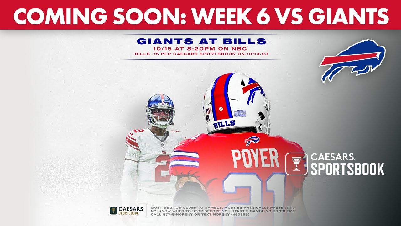 Buffalo Bills Primetime Sunday Night Football Matchup Vs. New York ...