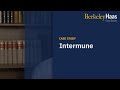 Resilience at Intermune | Berkeley Haas Case Series