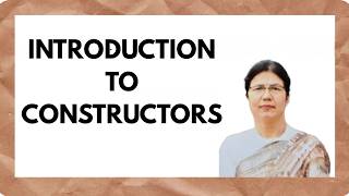 Introduction to constructor | Default & Parameterized | Constructor vs Function | ICSE Java