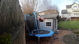 Mini TRAMPOLINE Flips