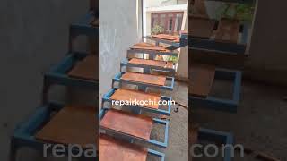 Staircase Makeover Magic | old staircase renovation | Renovation services in Kottayam | Repairkochi