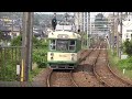 広島電鉄3100形3103号 貸切電車 　地御前電停通過