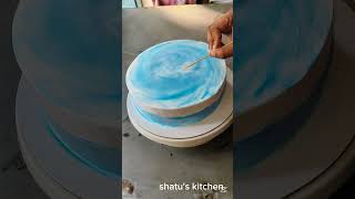 খুব সহজে কেকের উপর আর্ট টেকনিক #shortvideo #cake #art #viralvideo