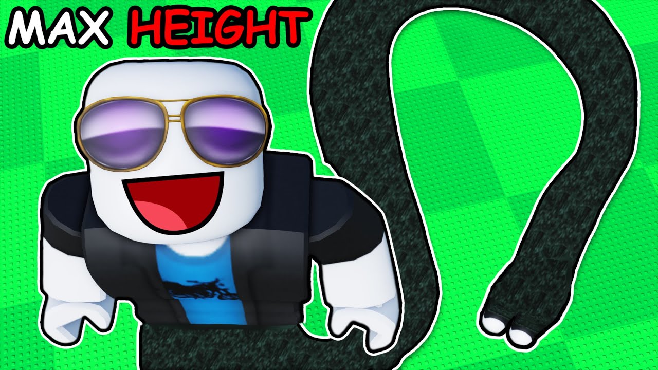 Roblox But Every Second My Legs Grow Youtube