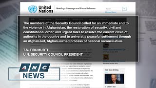 U.N. Security Council pushes for talks to form new Afghan government | ANC