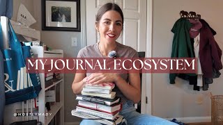 My Journal Ecosystem | All of my Journals and Planners.. a Show & Tell!