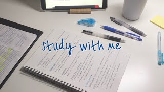 STUDY WITH ME (real time, no music) | 심리학과 스터디 윗미 | 집에서 같이 공부해요 | 캐나다 대학생 스터디 윗미 인 코리아 🇨🇦🇰🇷