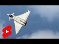 Italian Air Force Typhoon F-2000A #shorts #italianairforce #typhoon