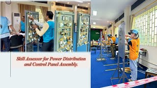 Skill Assessor for Power Distribution and Control Panel Assembly.