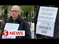 Son of Holocaust survivor joins London protest to demand ceasefire in Gaza