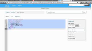 Shogun Tutorial - Using Data Collections