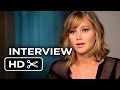 The Hunger Games: Catching Fire Interview - Jennifer Lawrence (2013) HD