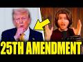 Congress Goes For 25th Amendment As Trump Collapses