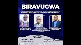 BIRAVUGWA : Ubukangurambaga ku bikorwa by'isuku , isukura no kurwanya igwingira ry'abana