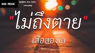 ไม่ถึงตาย - เสือสองเล (เนื้อเพลง)