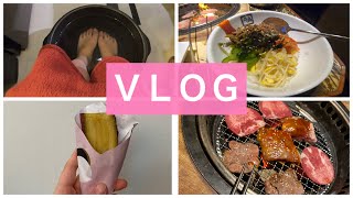 【休日vlog】ぼっちでお出かけ🚶‍♀️焼き肉/買い物/マッサージ