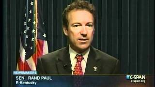 Sen. Rand Paul on C-SPAN NEWSMAKERS - 07/03/11