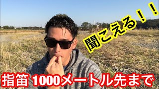 【指笛 1000メートル先まで聞こえる！】OK けいちゃん