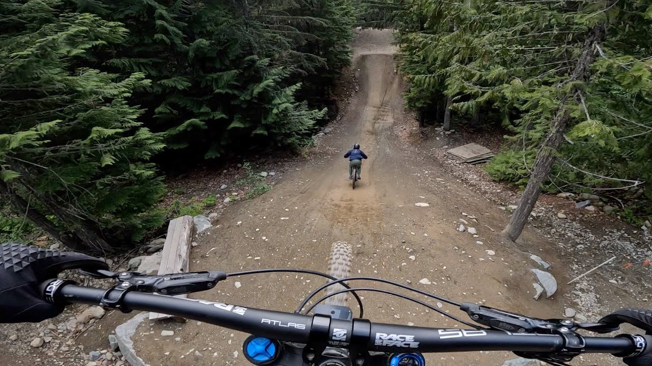 Riding The Best Bike Park Lap In The World // Whistler Bike Park ...