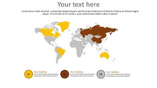 World map slide