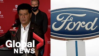 Union representing Canadian auto workers announces $2B deal with Ford Motor Company