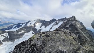 Styggedalsryggen  og Skagastølsryggen 10.August 2020