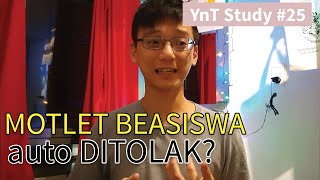 AUTO DITOLAK, kesalahan FATAL MOTLET BEASISWA - by PANITIA BEASISWA - Study #25