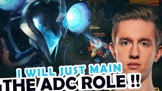 FROGGEN | WHAt IF I MAIN ADC ROLE ???🤔🤔