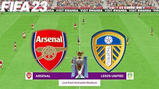 FIFA 23 | Arsenal vs Leeds United - 22/23 Premier League - PS5 Gameplay