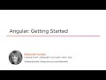 Angular: Getting Started Course Preview