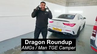 Dragon Roundup – AMG s Mercedes | Man TGE Campervan | Ford Transit Custom Camper |Dragon Car Alarms