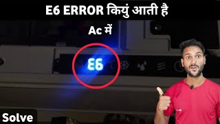 Split ac E6 Error code | Sansui E6 Error code