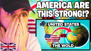 Brit Reacts to The United States (USA) vs The World - Who Would Win?