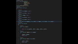 c# builder for too many optional constructor parameter in 3 min
