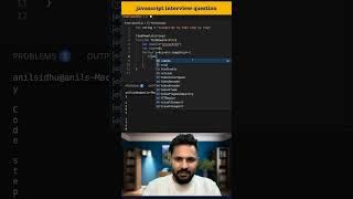 #16 JavaScript Interview Question | Count Vowels in a String | Logical & DSA Problem #shorts