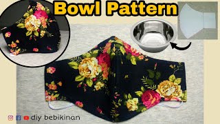 (New Style) Face mask sewing tutorial – Make Fabric face Mask At Home – Easy Pattern #clothfacemask