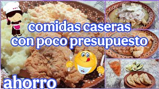 🍲Comidas caseras / Organización de mi gasto semanal