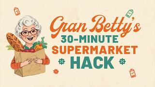 How To Save Money On Groceries | Gran Betty’s 30-Minute Supermarket Rule