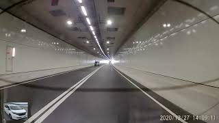 香港自駕遊 - 屯門赤鱲角隧道快閃 (後CAM模式) / 屯赤隧道 ／ Flash Travel in TMCLK Tunnel